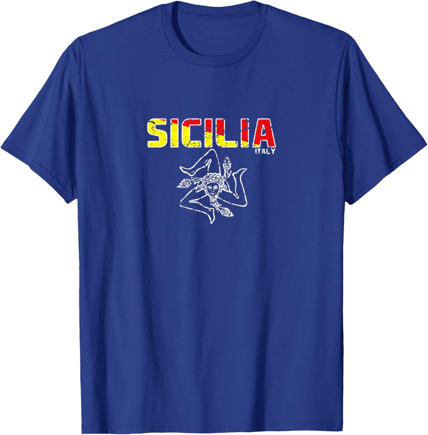 Sicilia Sicilian Sicily Italy Italian T-Shirt - T-Shirt | Royal