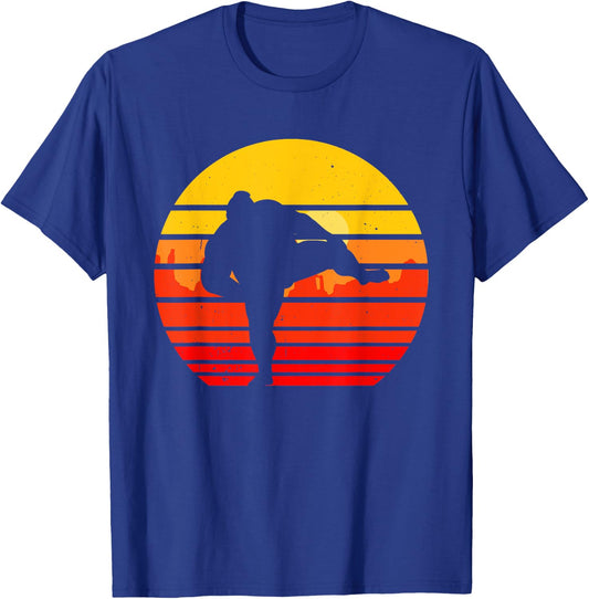 Vintage Sumo Wrestling Japan Japanese Retro Wrestler T-Shirt - T-Shirt | Royal