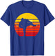 Vintage Sumo Wrestling Japan Japanese Retro Wrestler T-Shirt - T-Shirt | Royal