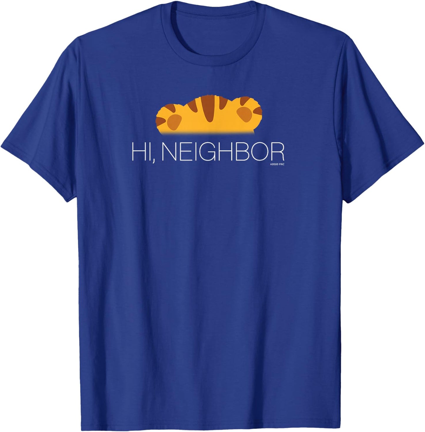 Daniel Tiger's Neighborhood: Hi Neighbor - Ears (Dark) T-Shirt - T-Shirt | Royal
