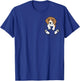 Beagle Dog in The Pocket Cute Pocket Beagle Small T-Shirt - T-Shirt | Royal
