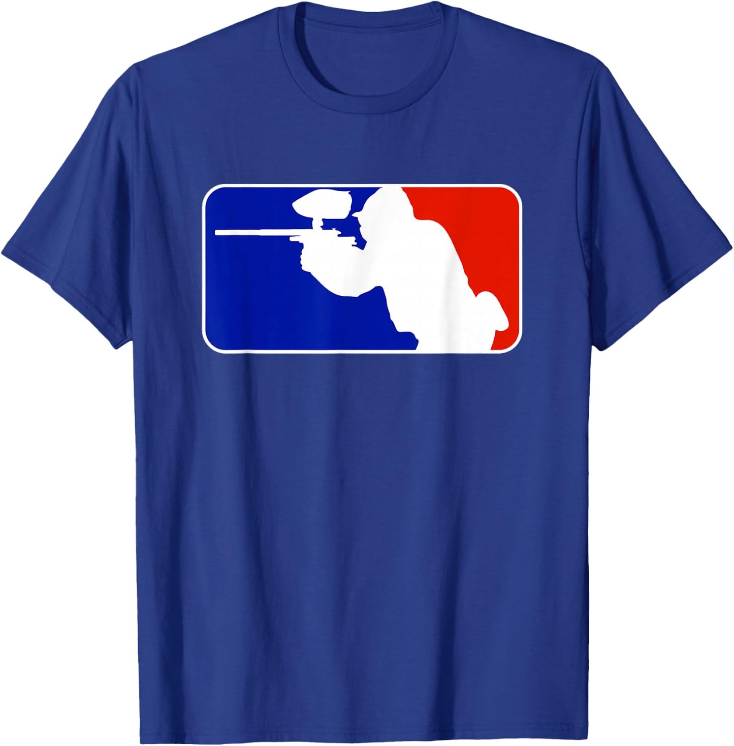 Paintball Tournament League Player Major T-Shirt - T-Shirt | Royal