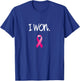 Survivor Breast Cancer Awareness T-Shirt - T-Shirt | Royal