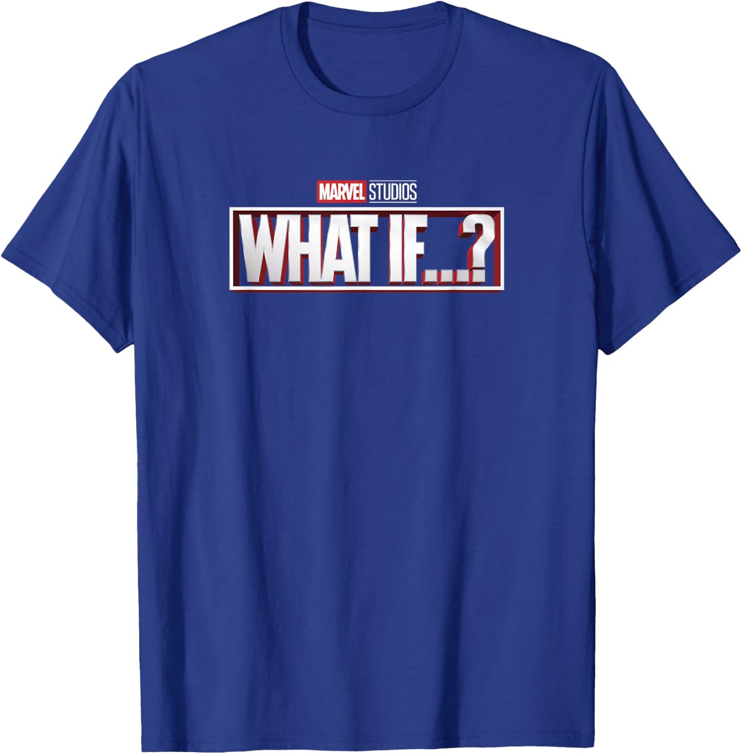 Marvel What If...? Logo T-Shirt - T-Shirt | Royal