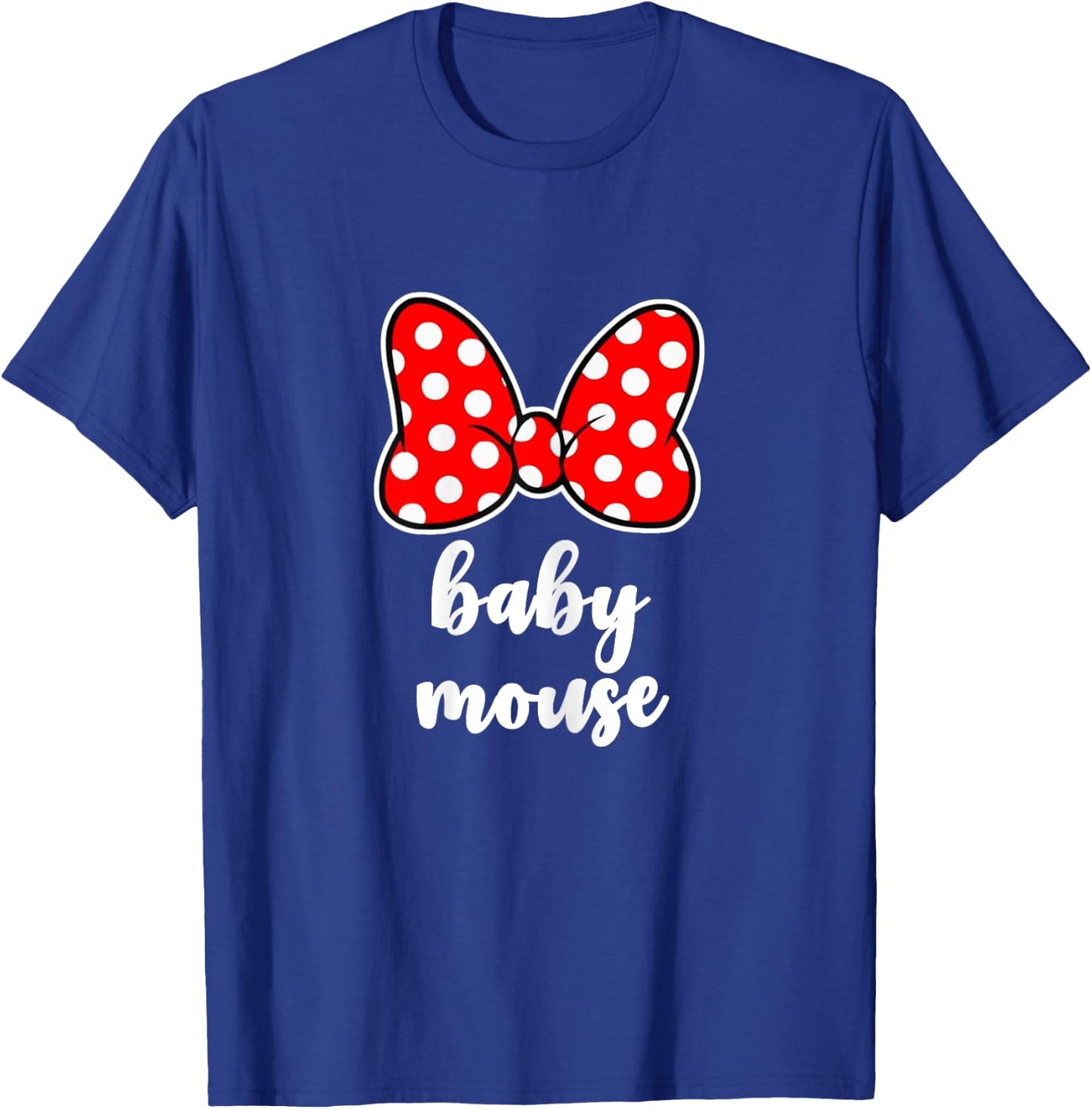 Kids Baby Mouse Bow Family Vacation - Youth, Toddler T-Shirt - T-Shirt | Royal