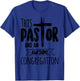 This Pastor Has An Awesome Congregation | Priest Gift T-Shirt - T-Shirt | Royal
