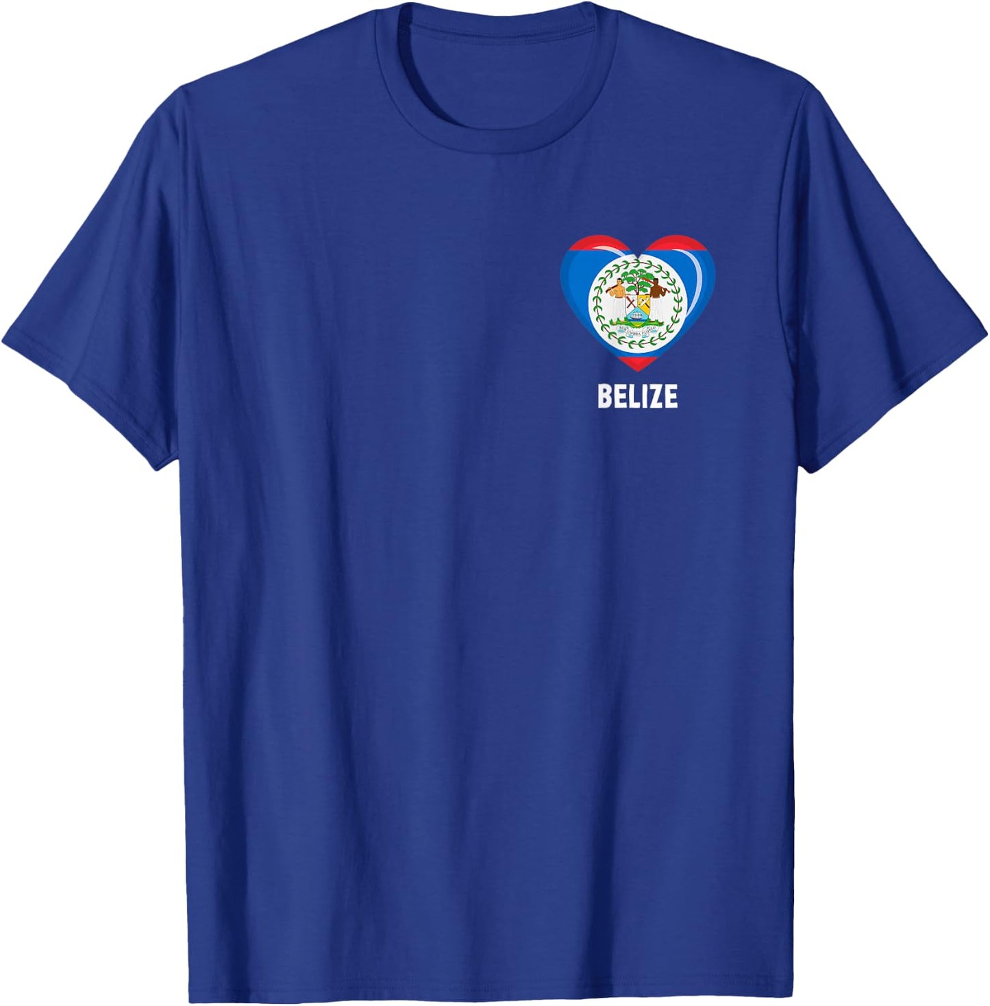 Belize Flag Shirt | Belizeans T-Shirt - T-Shirt | Royal