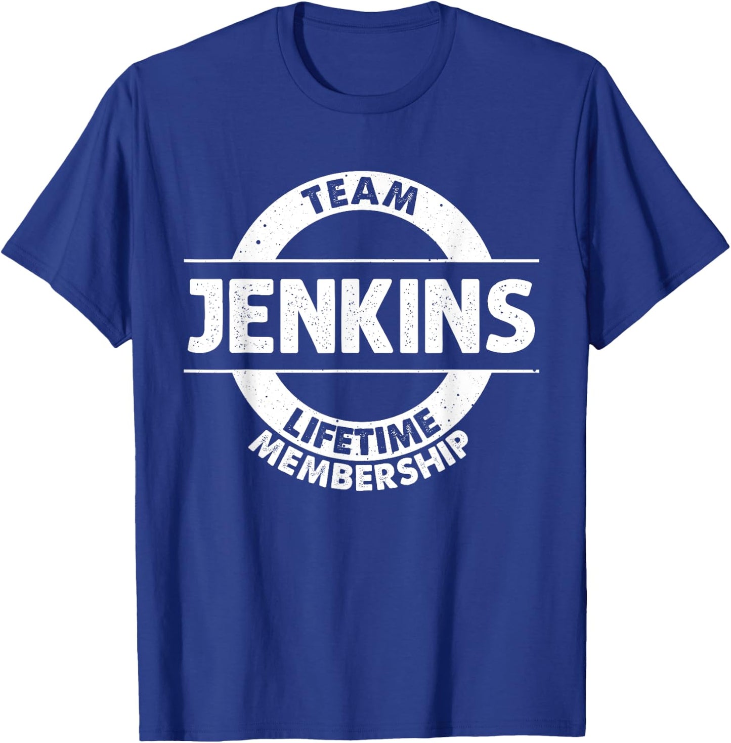 JENKINS Gift Funny Surname Family Tree Birthday Reunion Idea T-Shirt - T-Shirt | Royal