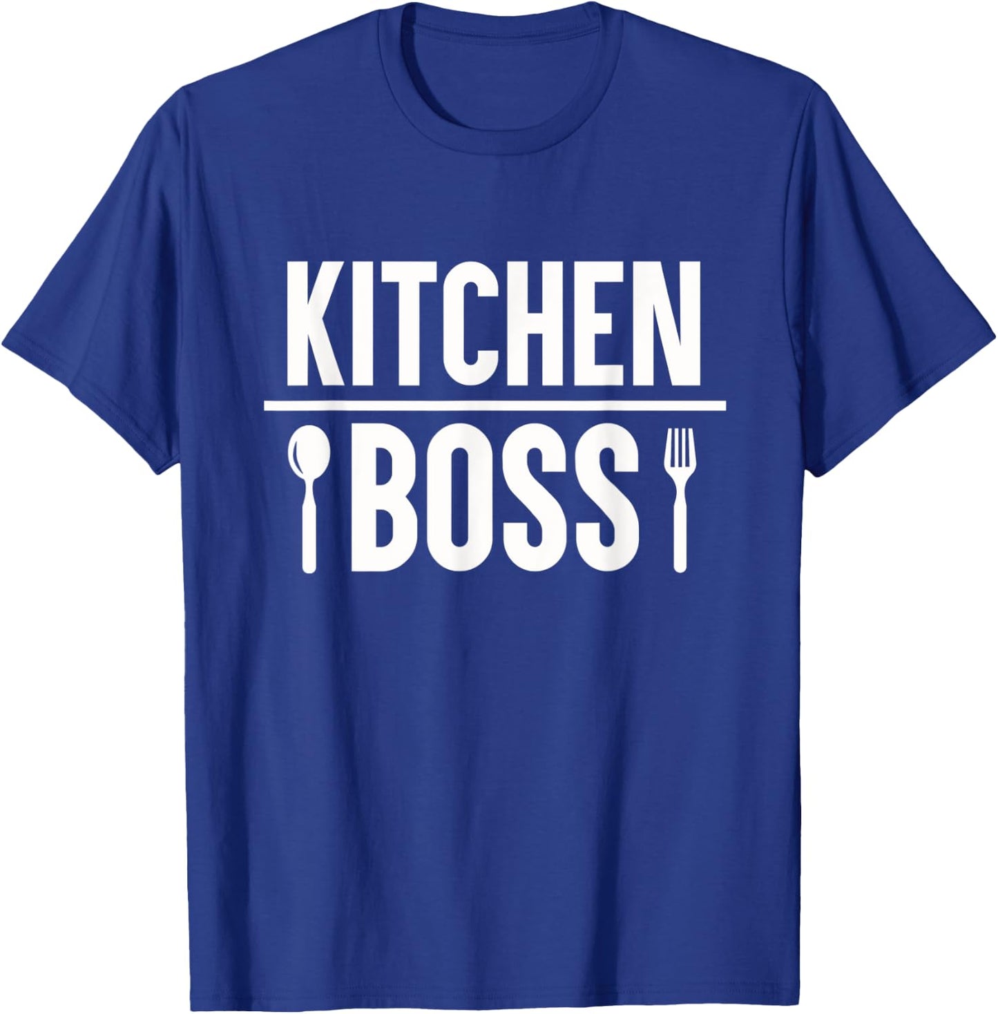 Kitchen Boss - Cooking Best Chef Cook T-Shirt - T-Shirt | Royal
