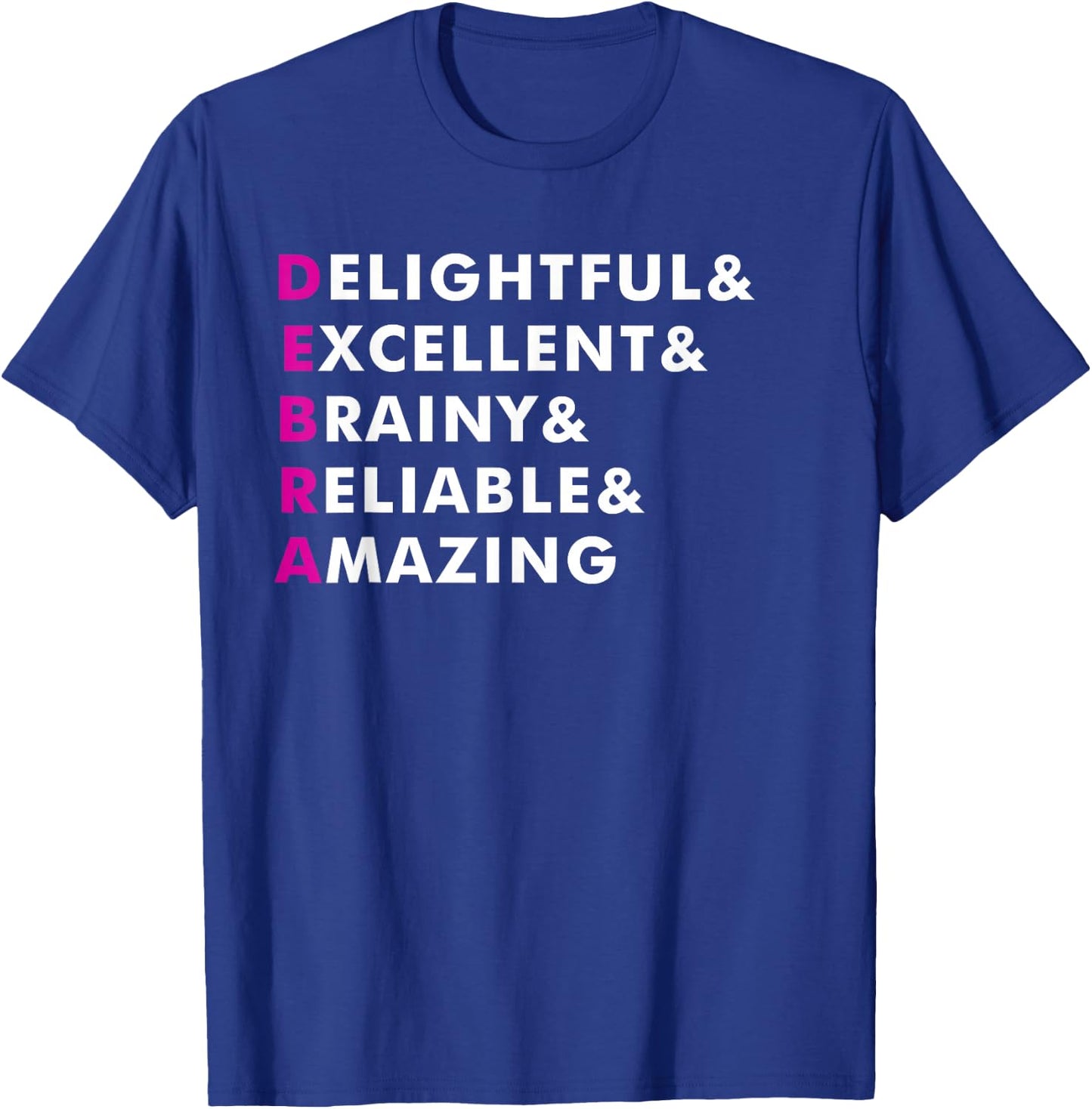 Debra Name Shirt Personalized Gift T-Shirt - T-Shirt | Royal