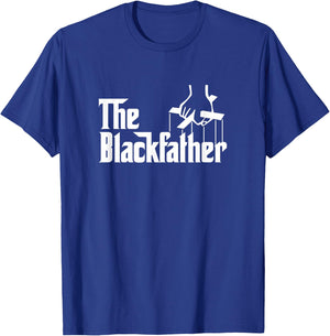 The Black Father | Dope Black Dad T-Shirt - T-Shirt | Royal