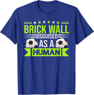Gloves Goal Soccer Goalie Goalkeeper T-Shirt - T-Shirt | Royal