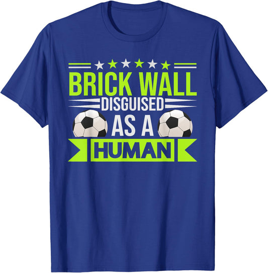 Gloves Goal Soccer Goalie Goalkeeper T-Shirt - T-Shirt | Royal