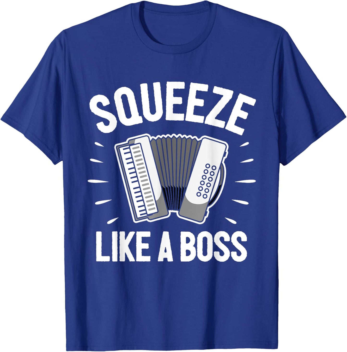 Accordionist Accordion Player Accordion T-Shirt - T-Shirt | Royal