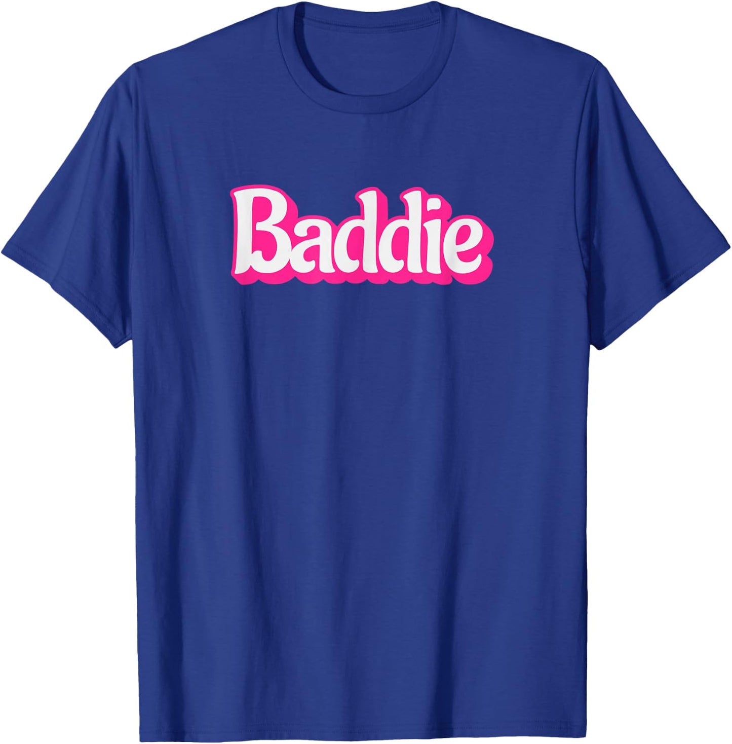 Baddie Design for Confident Girls and Women T-Shirt - T-Shirt | Royal