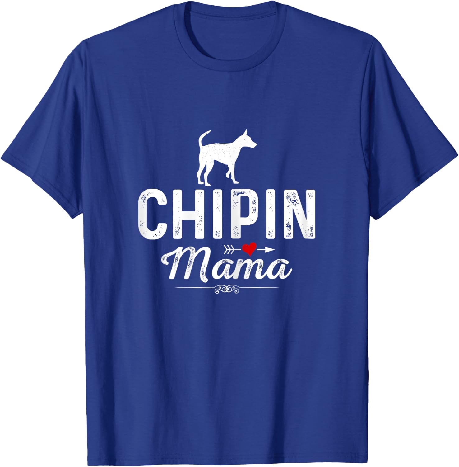 Chipin Mama funny Dog Mama Best Pet owner Chipin Mom Women T-Shirt - T-Shirt | Royal