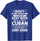 Don't Flirt With Me I Love My Cuban Wife T-Shirt - T-Shirt | Royal