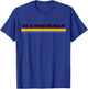 Be A Nice Human Inspirational Rainbow T-Shirt - T-Shirt | Royal