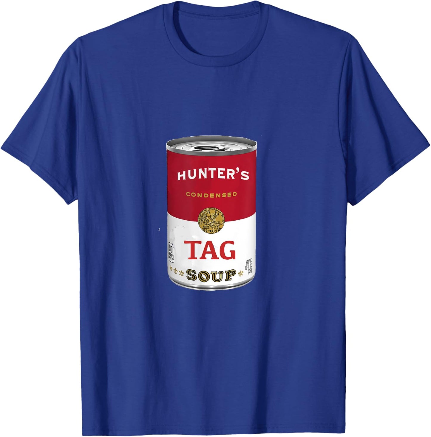 Funny Deer Hunting Tag Soup T-Shirt - T-Shirt | Royal