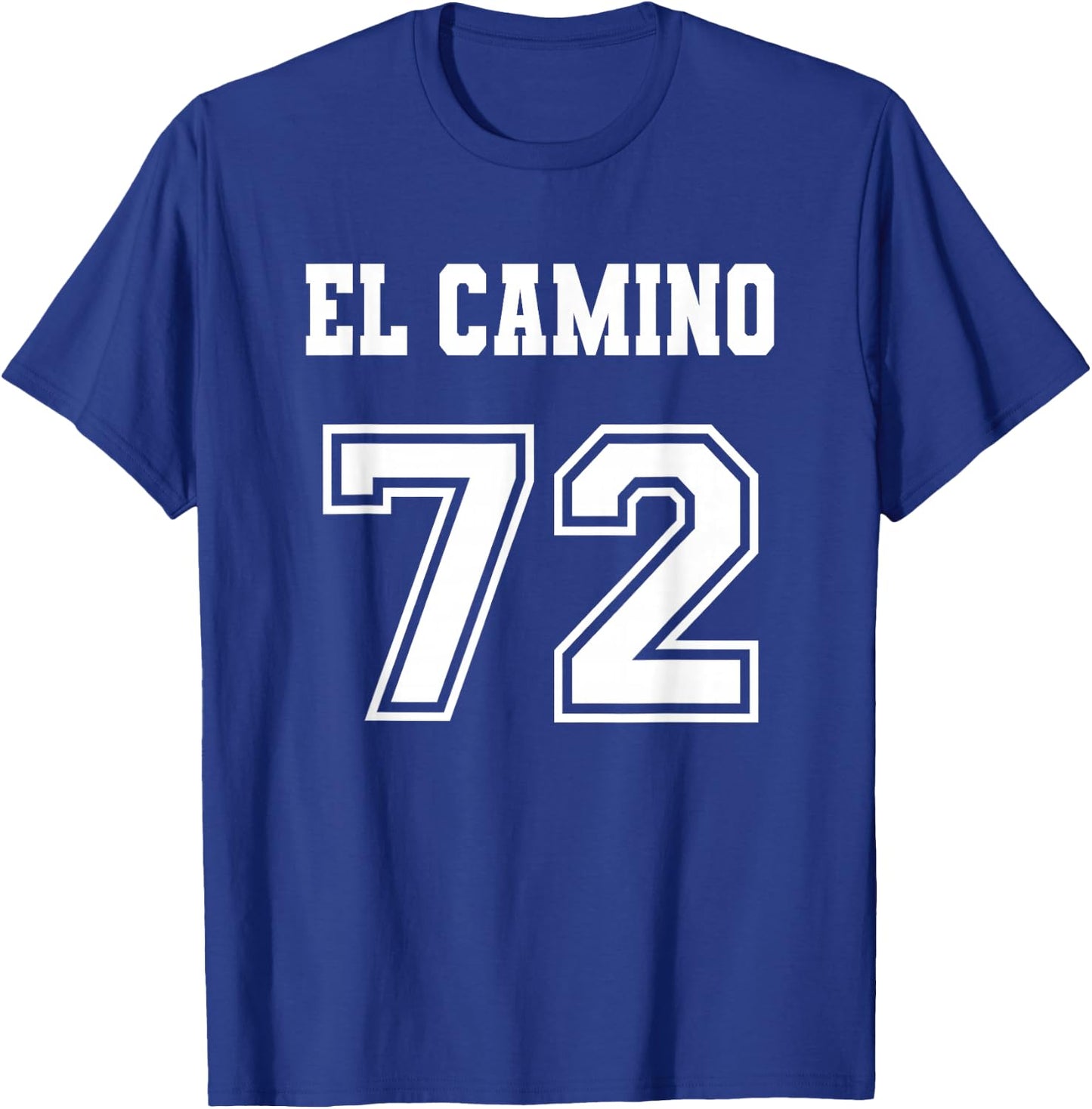 Jersey Style El Camino 72 1972 T-Shirt - T-Shirt | Royal