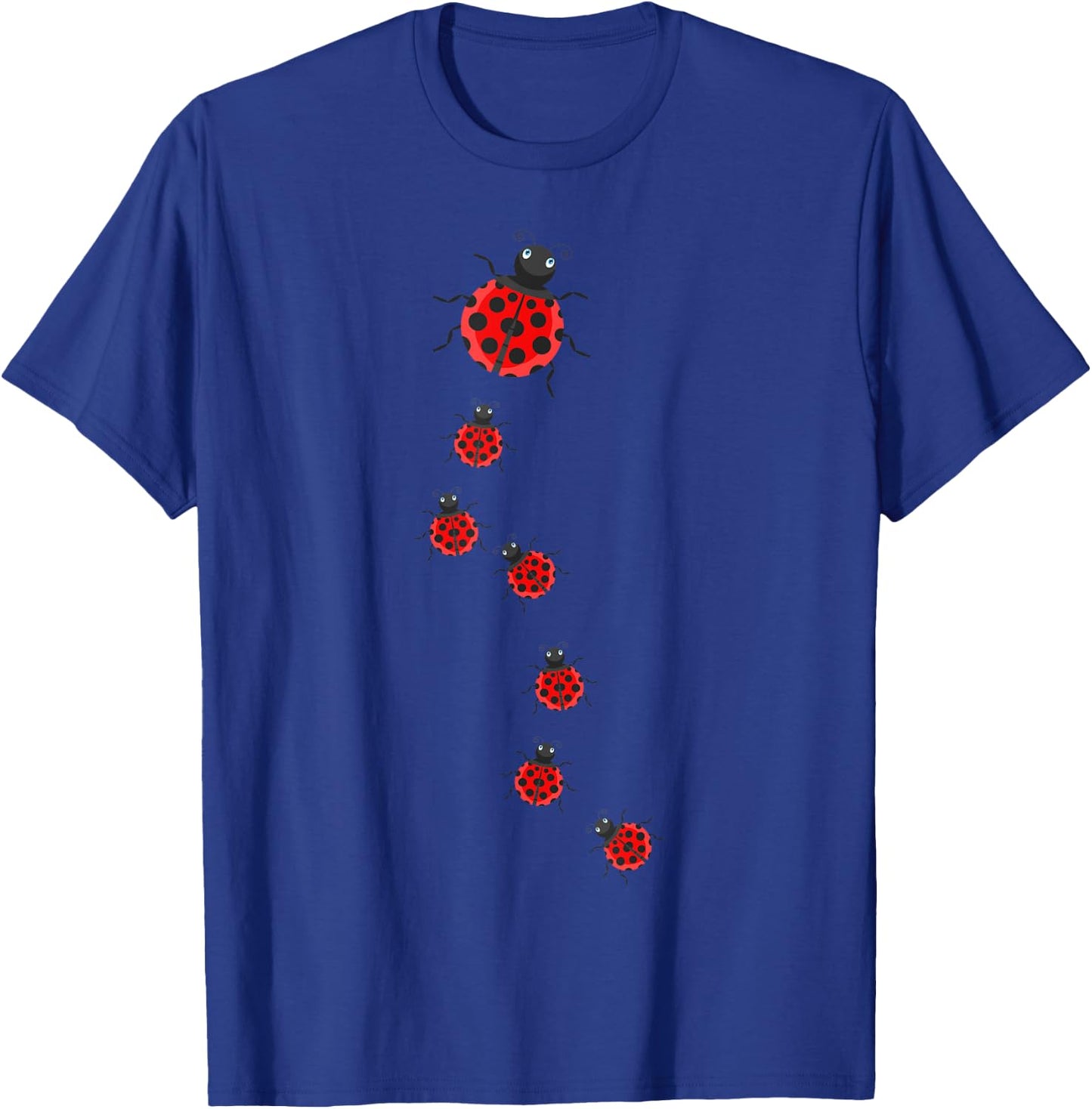 Ladybeetles Ladybugs Nature Lover Insect Fans Entomophiles T-Shirt - T-Shirt | Royal