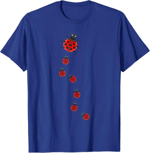 Ladybeetles Ladybugs Nature Lover Insect Fans Entomophiles T-Shirt - T-Shirt | Royal