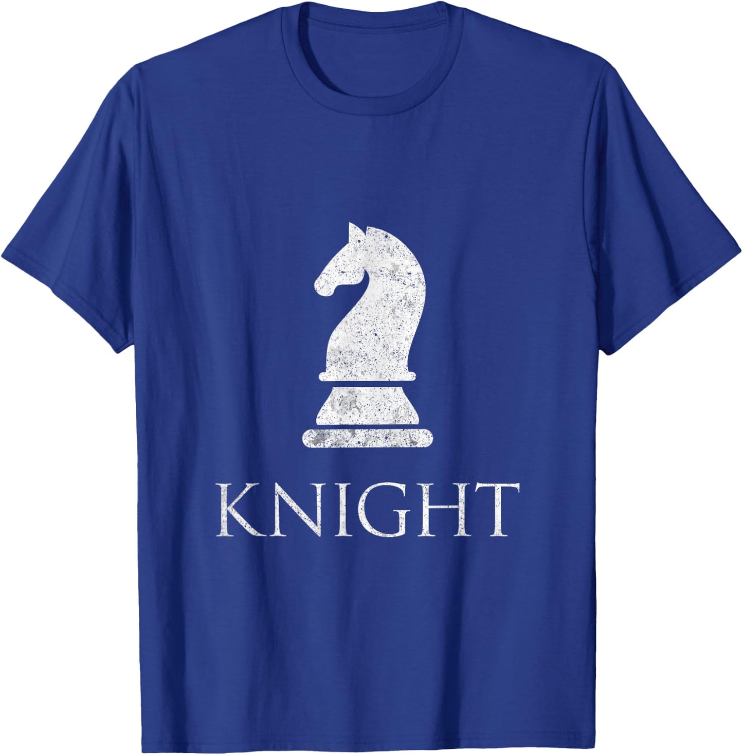 Knight Chess Piece Game Matching Simple Halloween Costume T-Shirt - T-Shirt | Royal