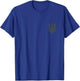 Olive Ukrainian Trident Symbol on the heart - Ukraine Tryzub T-Shirt - T-Shirt | Royal