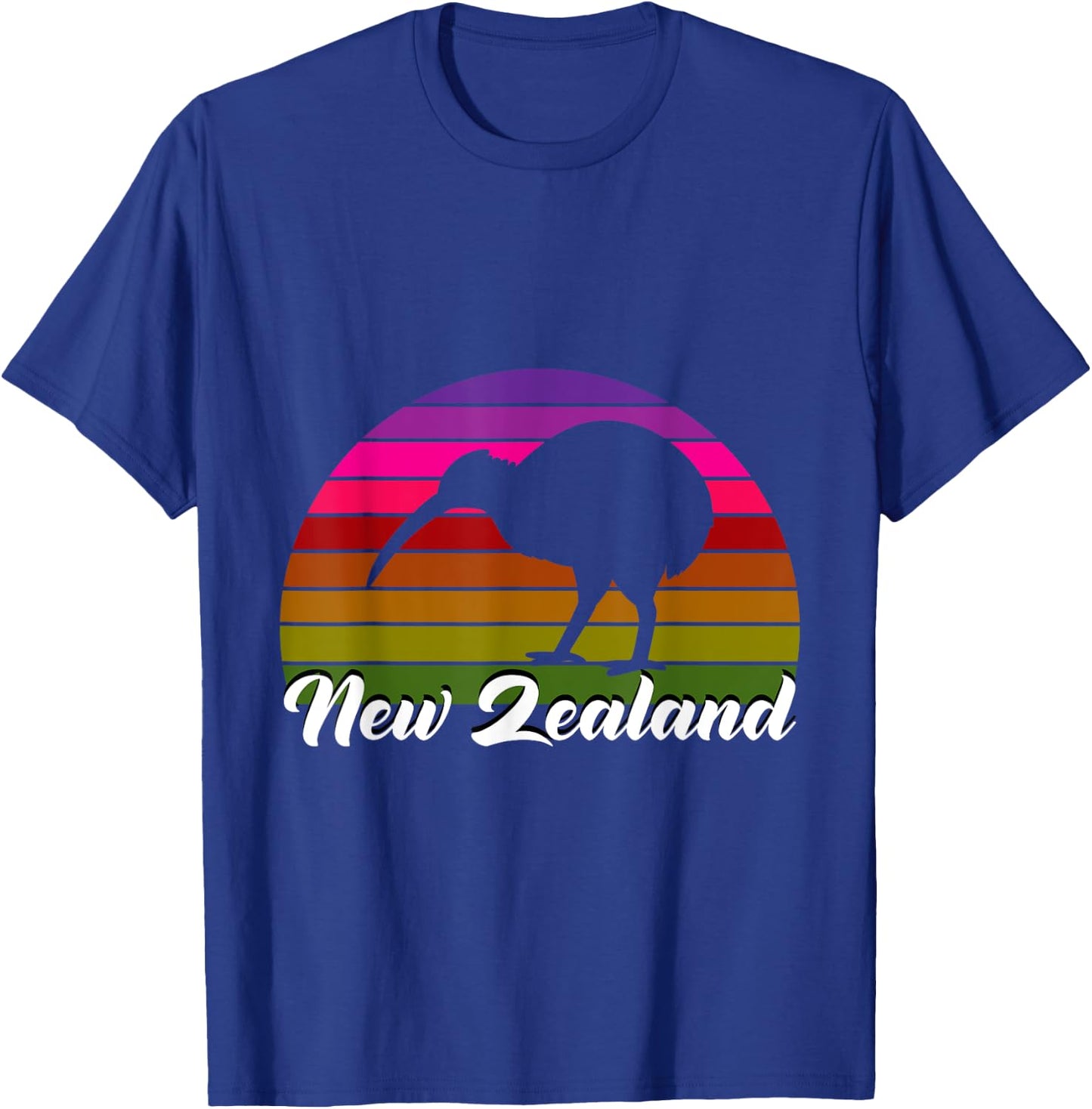 Auckland Kiwi New Zealander Backpacker Gift New Zealand T-Shirt - T-Shirt | Royal