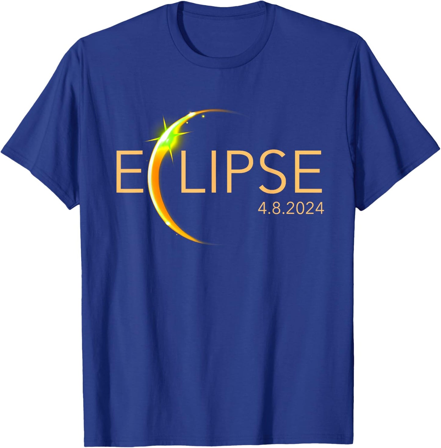 Total Solar 2024 Eclipse T-Shirt - T-Shirt | Royal