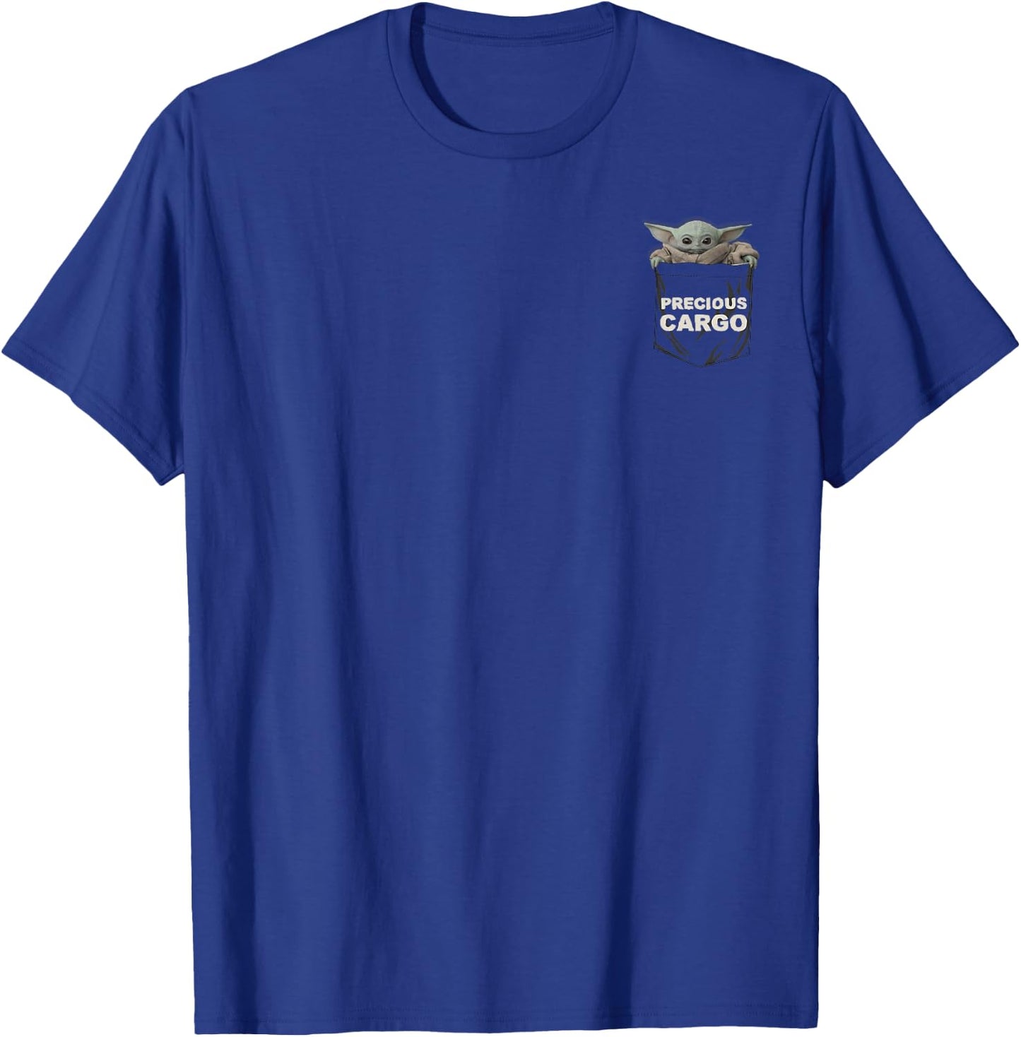 Star Wars The Mandalorian The Child Precious Cargo Pocket T-Shirt - T-Shirt | Royal