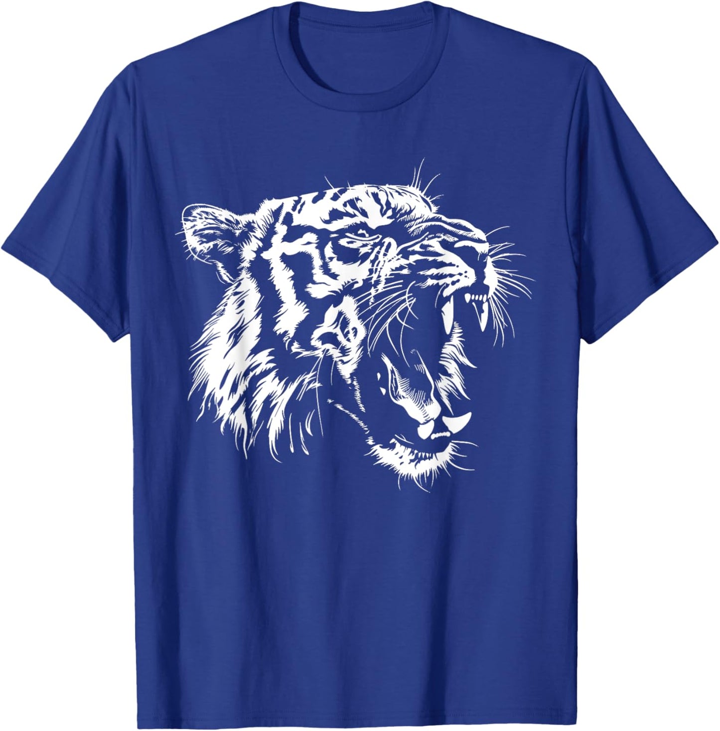 Tiger Graphic T-Shirt - T-Shirt | Royal