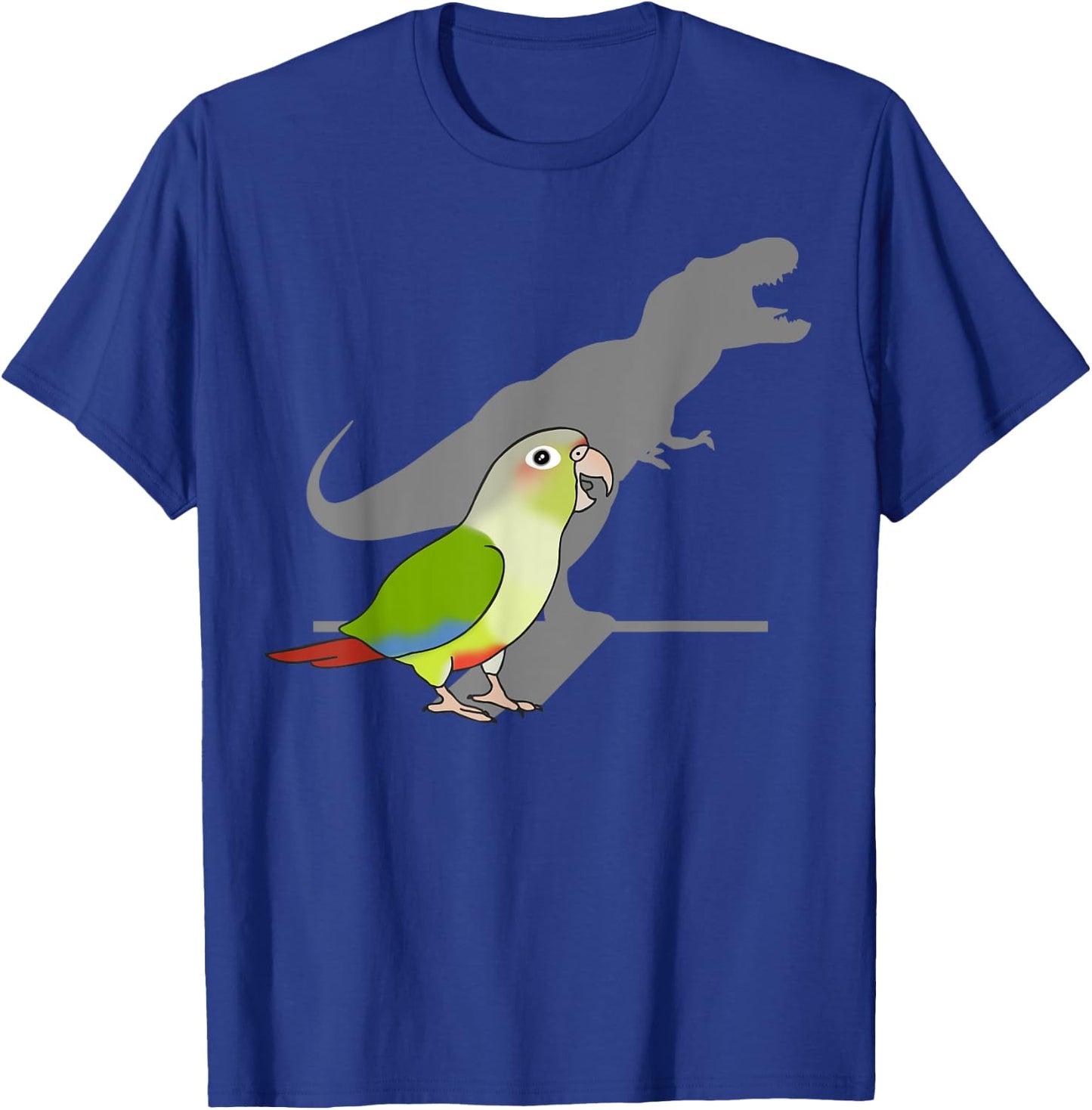 Funny T-rex Cinnamon Conure, Dinosaur Parrot, Birb memes T-Shirt - T-Shirt | Royal
