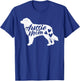 Australian Shepherd Mom Aussie Gifts for Dog Lovers Merle T-Shirt - T-Shirt | Royal