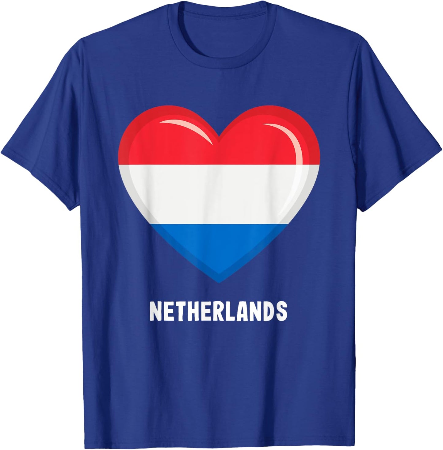 Dutch Flag Jersey | Dutch T-Shirt - T-Shirt | Royal