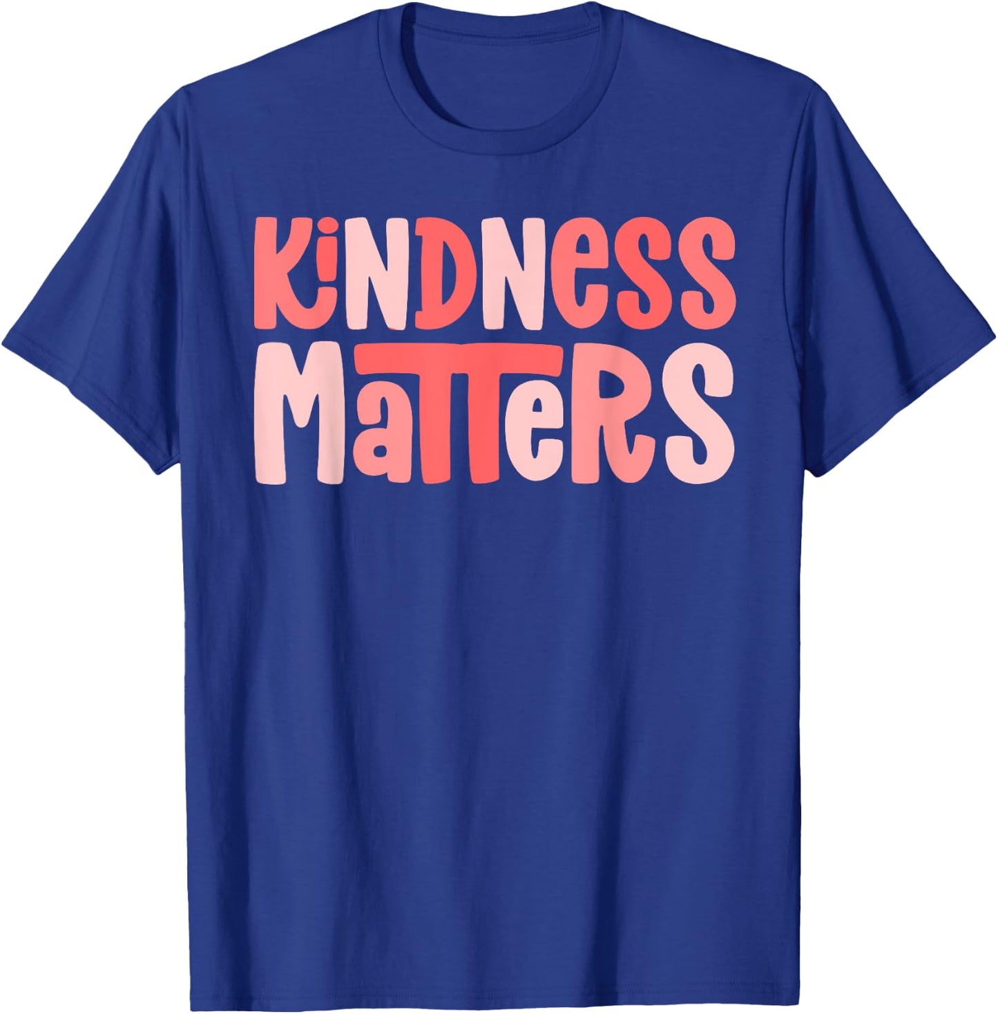 Kindness Matters Anti Bullying Shirts Teacher Gift Child T-Shirt - T-Shirt | Royal