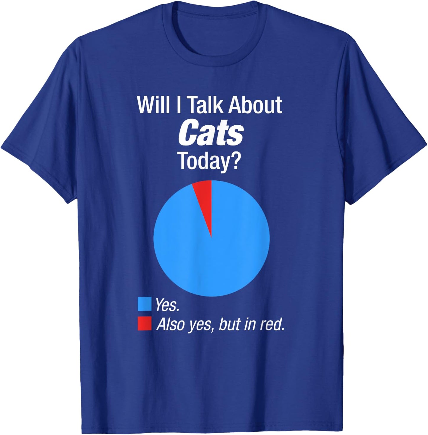 Cat Lover Obsessed Gift Men Women Girls Kids T-Shirt - T-Shirt | Royal