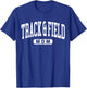 Track Mom Saying / Running Hurdles Meet Parent Support Team T-Shirt - T-Shirt | Royal