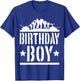 Kids Army Party Gift B-Day Party Shirt Birthday Boy T-Shirt - T-Shirt | Royal