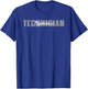Hyperbaric Technician Typeset Apparel Underwater Medicine T-Shirt - T-Shirt | Royal