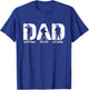 Veteran Dad The Myth Legend Cool Father's Day Military Gifts T-Shirt - T-Shirt | Royal
