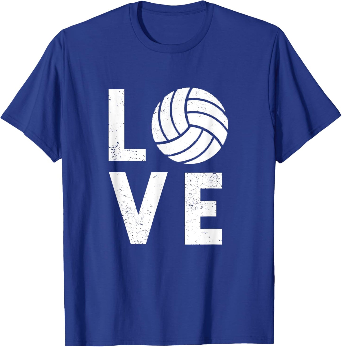 Love Volleyball Team Volleyball T-Shirt - T-Shirt | Royal