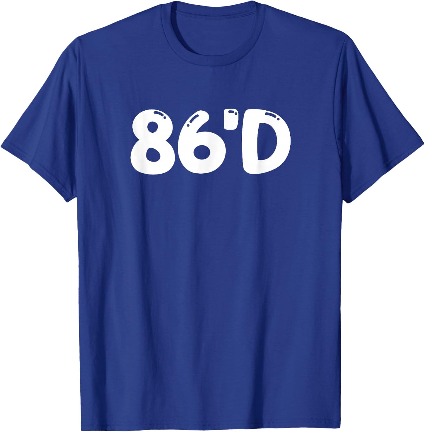 86'd Funny Chef Term Junior Culinary Chef Cook Restaurant Se T-Shirt - T-Shirt | Royal