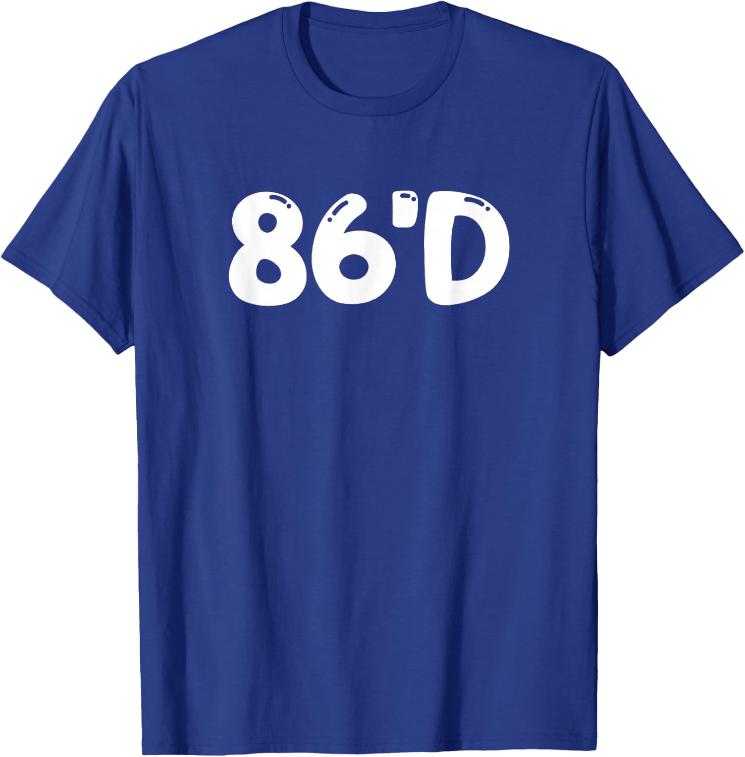 86'd Funny Chef Term Junior Culinary Chef Cook Restaurant Se T-Shirt - T-Shirt | Royal