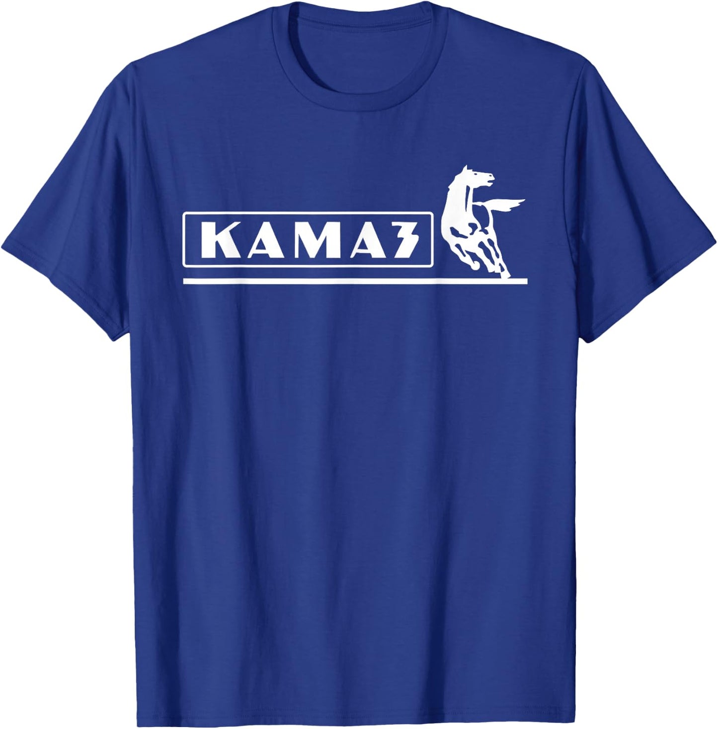 Russian Truck Driver Kamaz Russia T-Shirt - T-Shirt | Royal