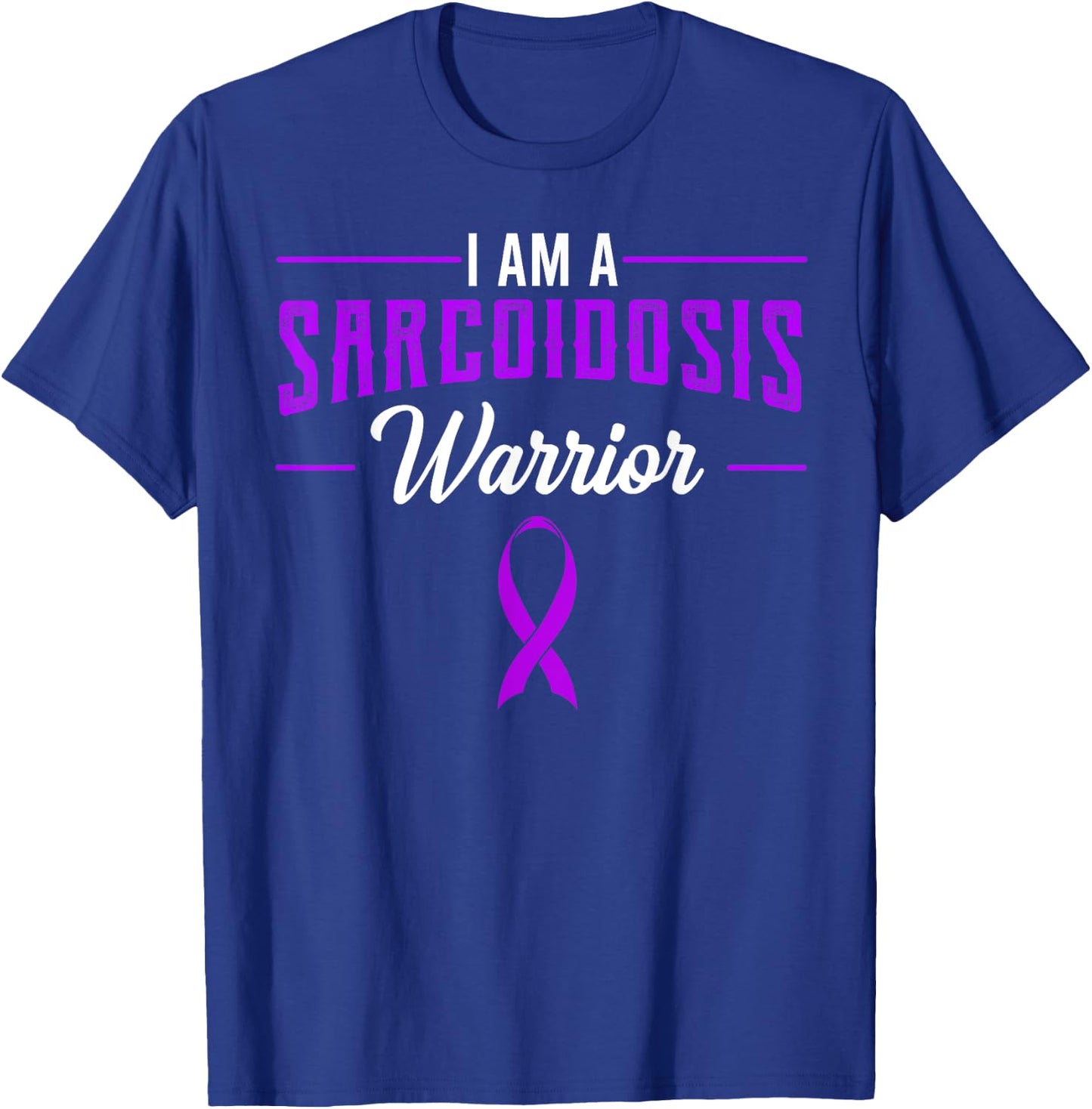 Sarcoidosis Sarcoid Besnier-Boeck-Schaumann Disease Warrior T-Shirt - T-Shirt | Royal