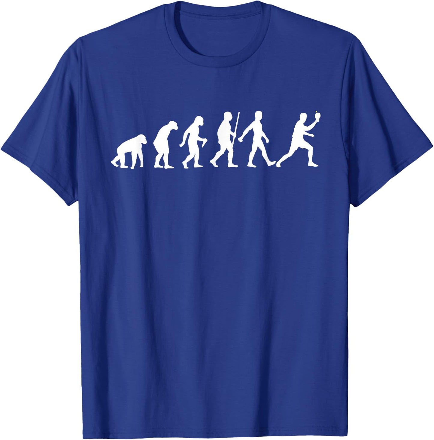 Funny Ping Pong Gift Men Women Table Tennis Player Evolution T-Shirt - T-Shirt | Royal
