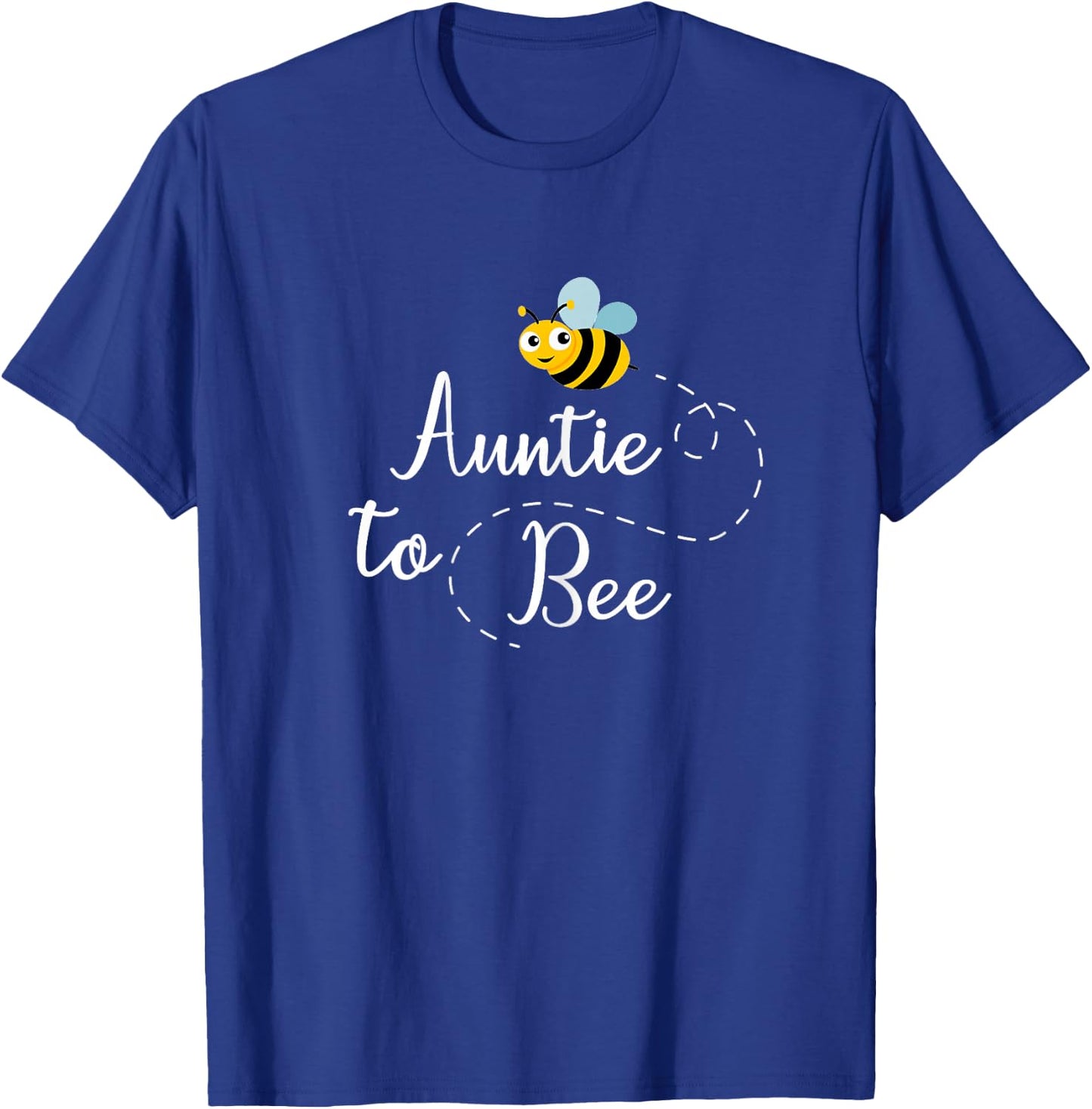 Auntie to Bee , Cute Pregnancy Announcement T-Shirt - T-Shirt | Royal