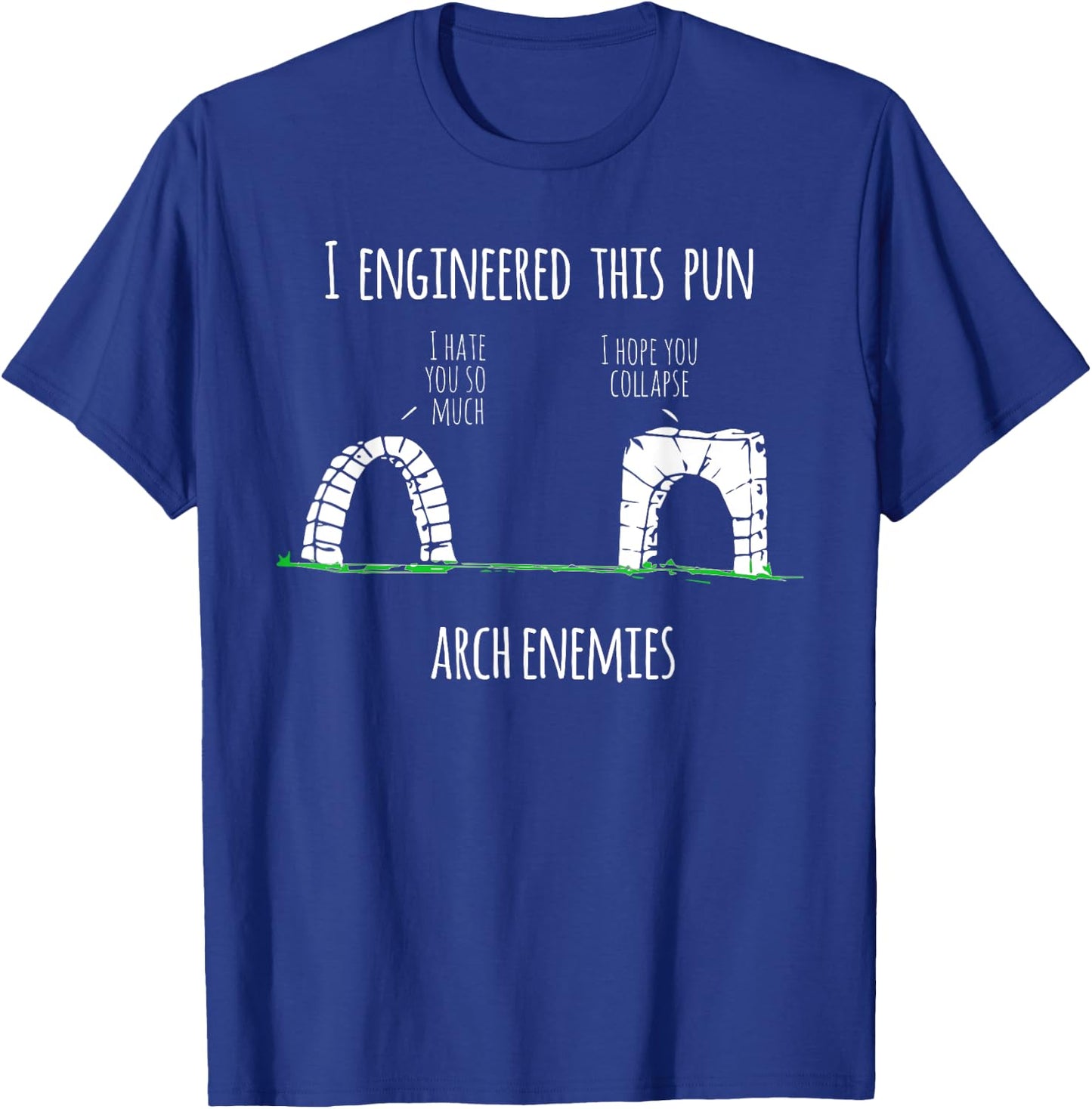 Funny Civil Engineer - Structural Engineer Pun Gift T-Shirt - T-Shirt | Royal