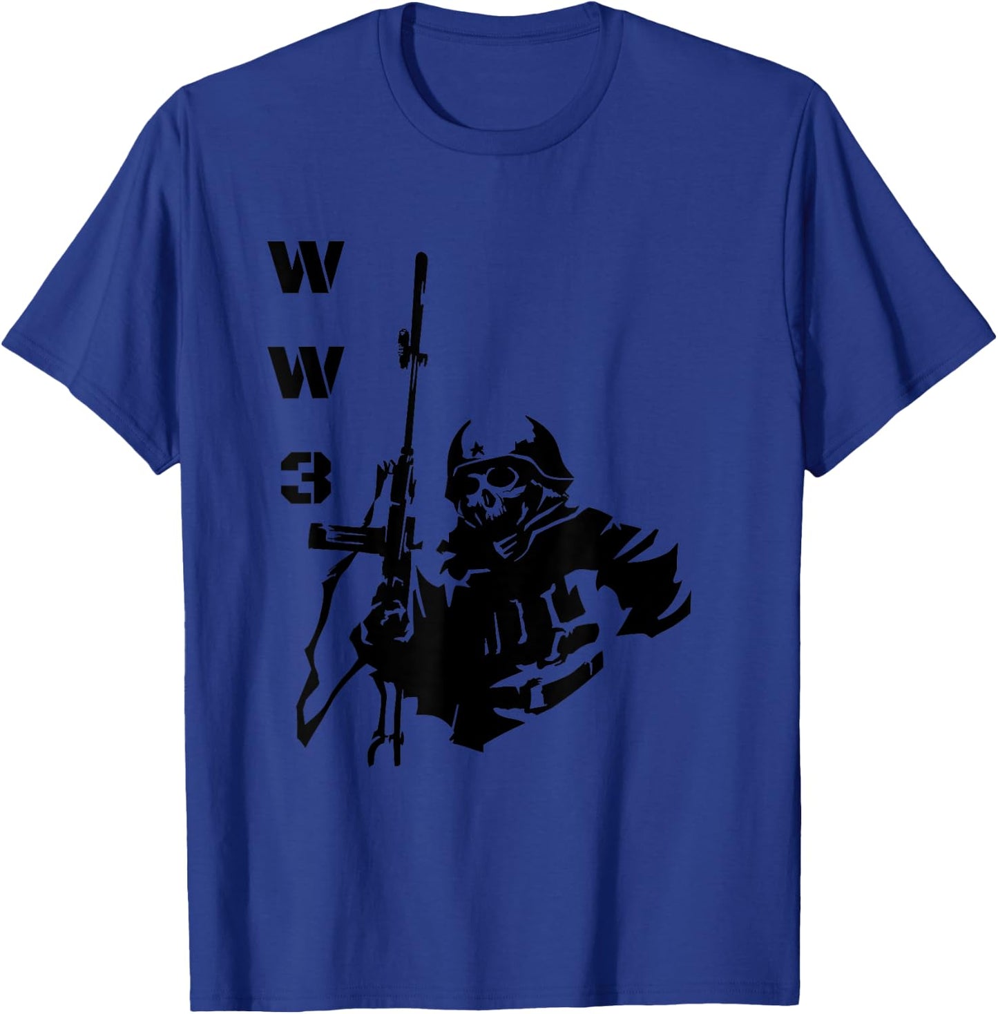 WW3 Novelty T-Shirt - T-Shirt | Royal